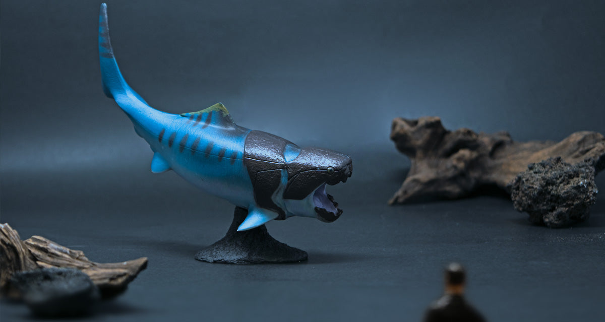 強力なアゴをもつ古生代最大の捕食魚類 — ダンクレオステウス —