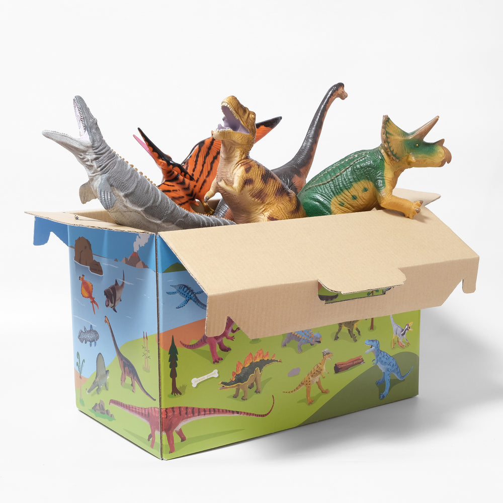 Vinyl Model Popular Dinosaurs 5-Pack