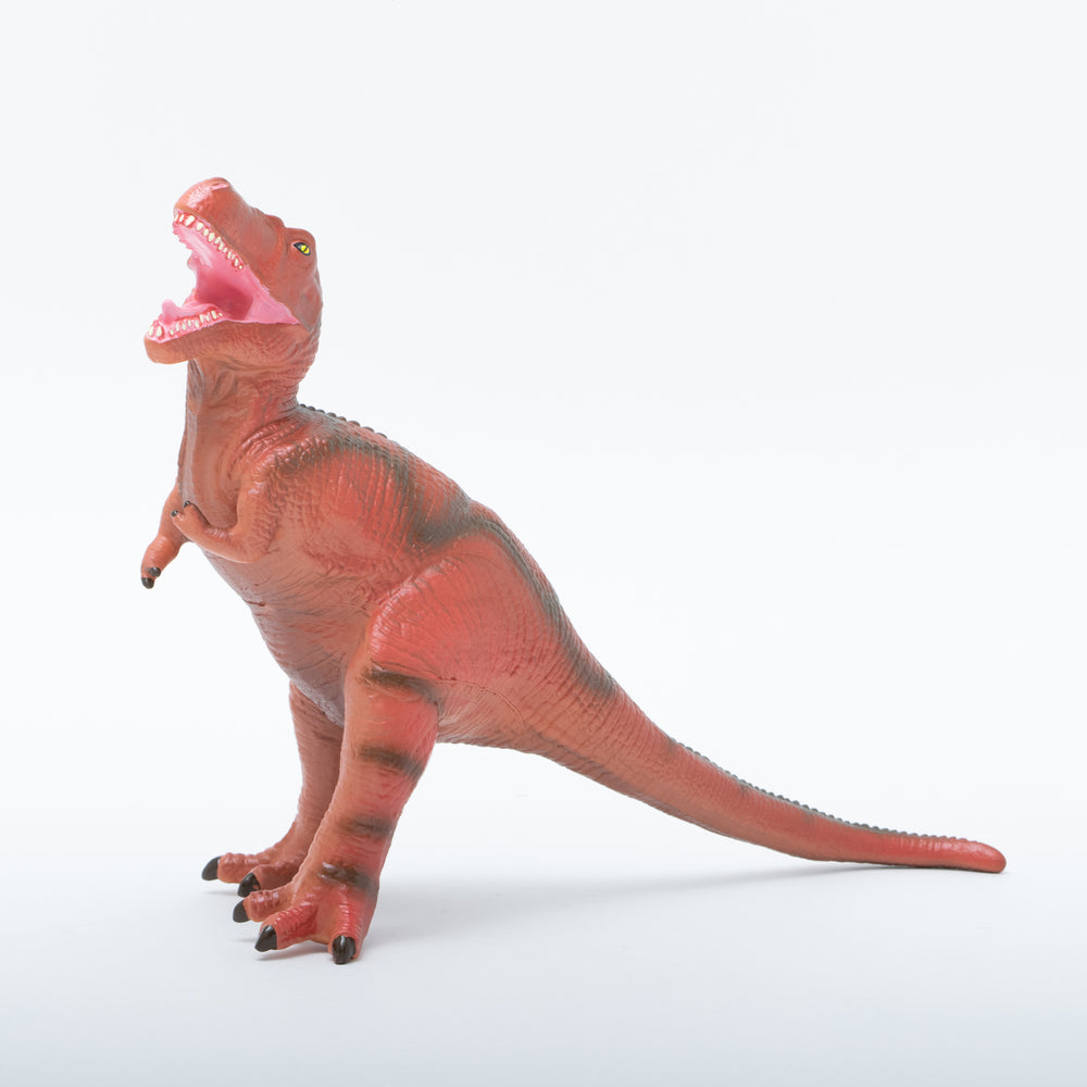 ティラノサウルス ビニールモデル レッド
