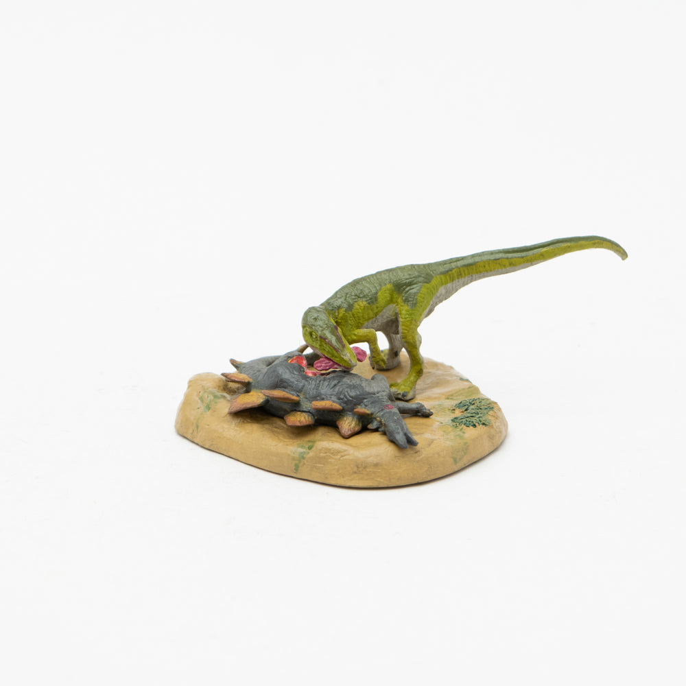 Allosaurus vs Stegosaurus Mini Model
