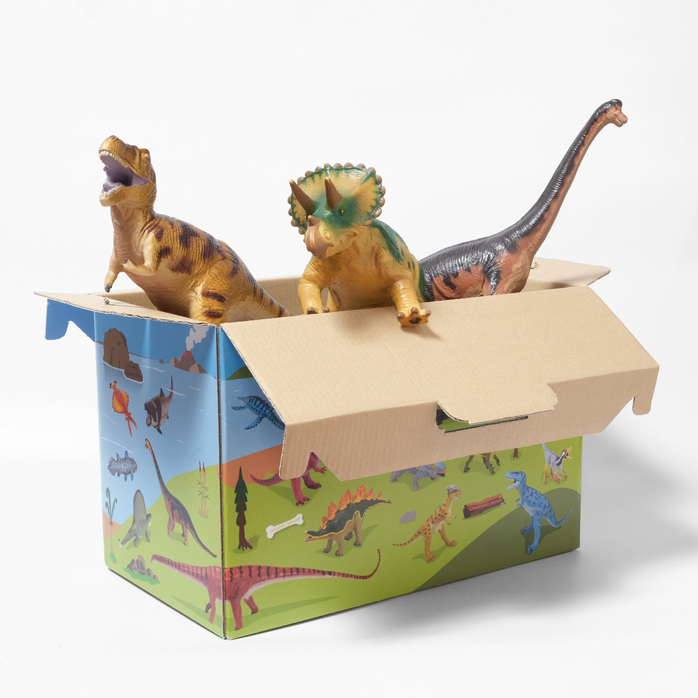 Vinyl Model Popular Dinosaurs 3-Pack