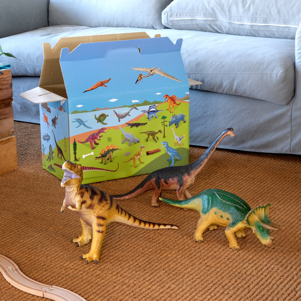 
                  
                    Load image into Gallery viewer, Vinyl Model Popular Dinosaurs 3-Pack
                  
                