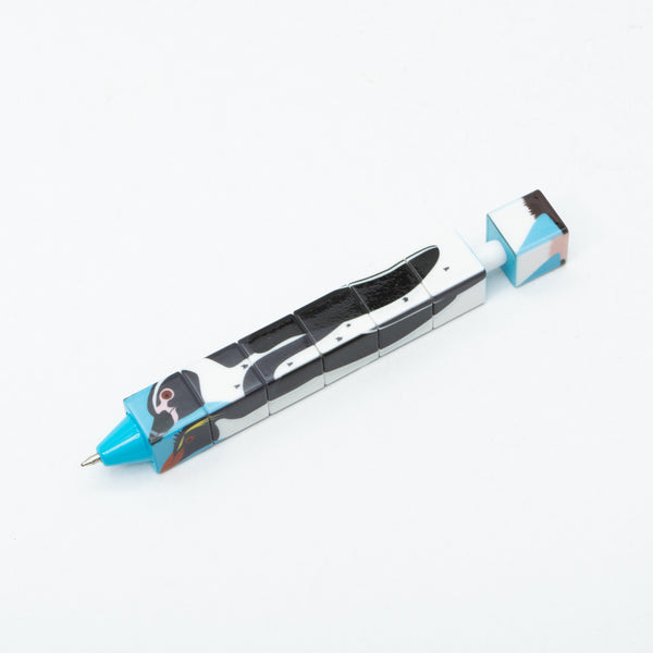 Favorite｜マリンキューブペン3｜まわしてそろえるパズル型ペン