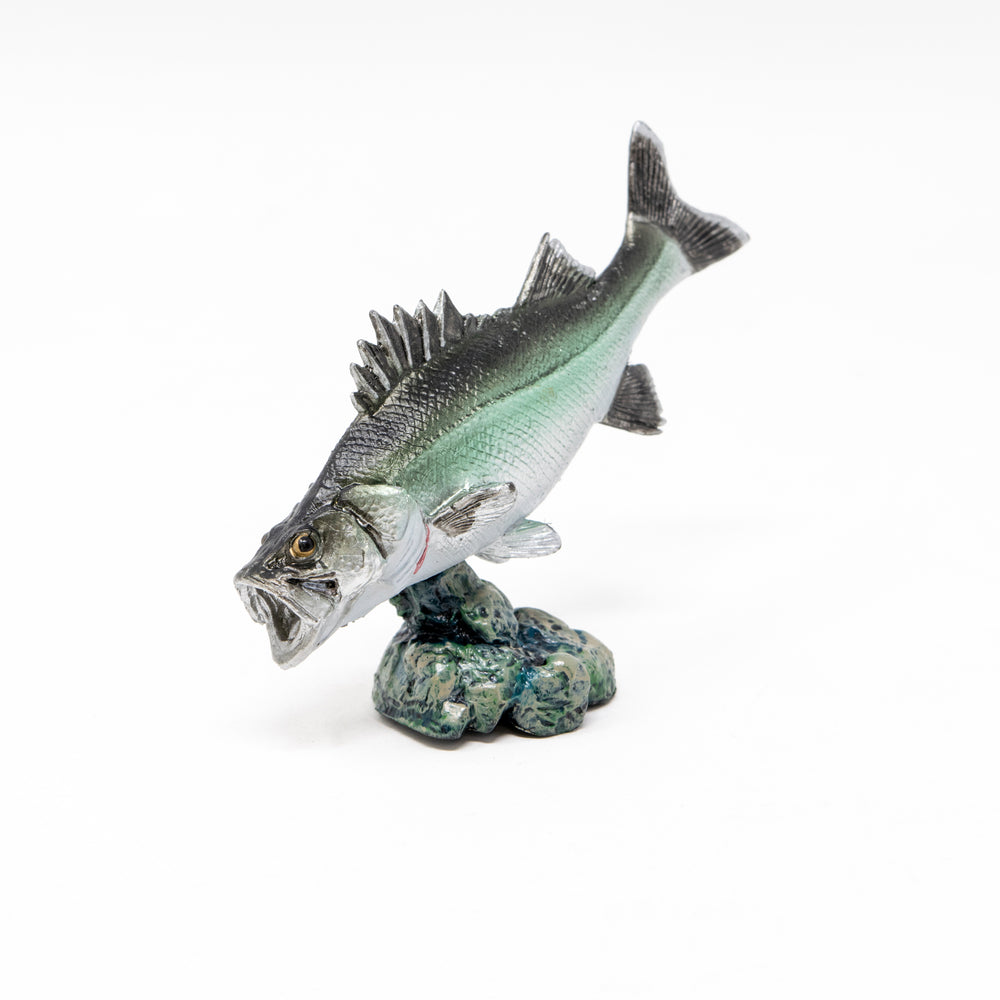 ハンドメイド ５５ｃｍシーバス スズキ 釣り フィギュア 魚模型 