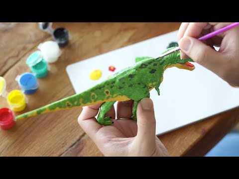 
                  
                    Load and play video in Gallery viewer, Ankylosaurus Paint The Dinosaur
                  
                